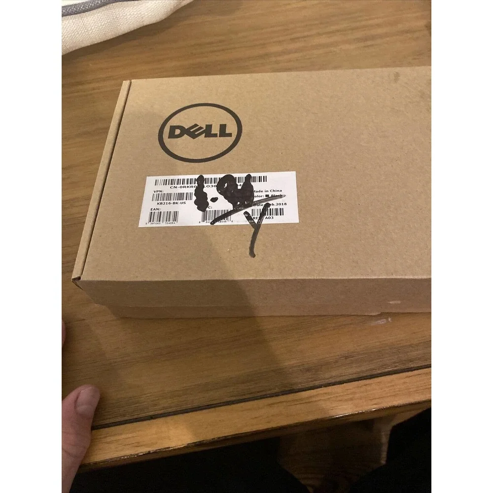 Dell 580-ADMT KB216 Wired Keyboard - Black